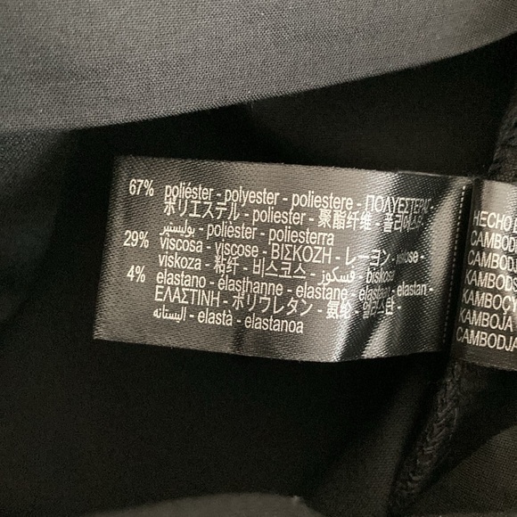 Zara High-Waist Pleat Front Poplin Hem Menswear Style Trousers - Picture 12 of 12